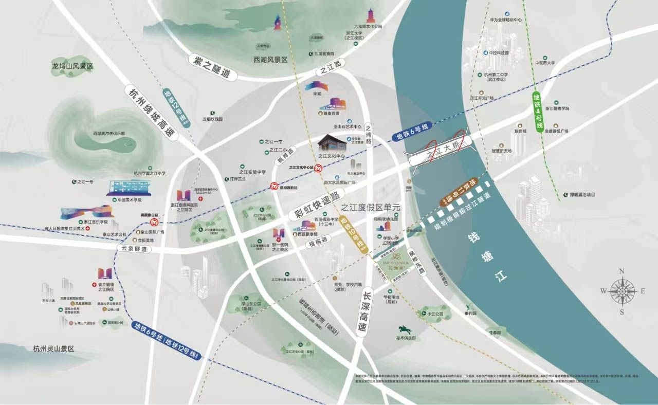 区位图
